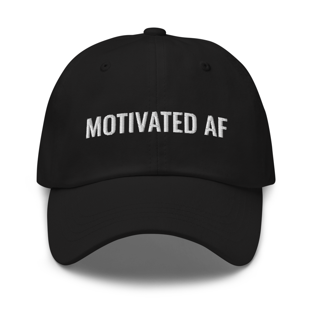 I am motivated - Black